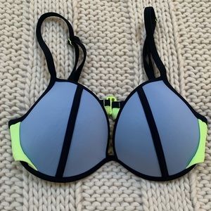 Victorias Secret Bikini Top - Neon Multi Size 32D